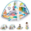 Image de BABY EINSTEIN Kickin’ Tunes Tapis de sol éveil bébé évolutif 4-en-1 jouet piano amovible arche cadeau bébé multilingue