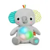 Image de BRIGHT STARTS Jouet bébé peluche doudou veilleuse éléphant Hug-a-Bye Baby sons et lumières cadeau bébé