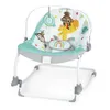 Image de BRIGHT STARTS Transat bébé évolutif Arc-en Ciel bleu Vibrations apaisantes 2 positions dinclinaison 0M + jusquà 18 kg