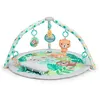 Image de BRIGHT STARTS Tapis déveil bébé au sol évolutif pliable- Foret tropicale- arche avec jouets sensoriels et musicaux miroir