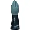 Image de AlphaTec Chemie gants 53-001 Taille 10 gris/noir EN 388, EN 374, EN 407 6 PA