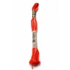 Image de Bulk Buy : DMC Faden Sechs Fil de broderie en coton - 7,95 m, Coton, Corail multicolore., 12-Pack De