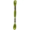Image de DMC Coton brodé 6 brins Vert mousse 8 m