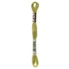 Image de Bulk Buy : DMC Faden Sechs Fil de broderie en coton - 7,95 m, Coton, Vert olive transparent., 12-Pack De