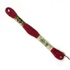Image de Bulk Buy : DMC Faden Sechs Fil de broderie en coton - 7,95 m, Coton, Bordeaux foncé, 12-Pack De