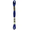 Image de Bulk Buy : DMC Faden Sechs Fil de broderie en coton - 7,95 m, Coton, Bleu foncé (Very Dark Blue)., 12-Pack De