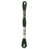 Image de Bulk Buy : DMC Faden Sechs Fil de broderie en coton - 7,95 m, Coton, Vert (pistachio-vert ultra foncé)., 12-Pack