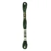 Image de Bulk Buy : DMC Faden Sechs Fil de broderie en coton - 7,95 m, Coton, Vert (Very-Dark-hunter-Green), 12-Pack