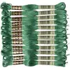 Image de DMC Coton à Broder 6-Strand Floss, Medium Vert émeraude