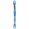 Image de Bulk Buy : DMC Faden Sechs Fil de broderie en coton - 7,95 m, Coton, Bleu (Medium-electric-blue), 12-Pack