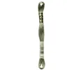 Image de Bulk Buy : DMC Faden Sechs Fil de broderie en coton - 7,95 m, Coton, Vert/gris (vert moyen/gris)., 12-Pack