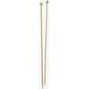 Image de DMC Aiguilles à Tricoter Bambou N°4, 5, Bois, Bois et Vert Pâle, 1, 5 x 41 cm