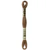 Image de Bulk Buy : DMC Faden Sechs Fil de broderie en coton - 7,95 m, Coton, Beige (moka foncé)., 12-Pack
