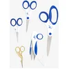 Image de DMC - Set Ciseaux Multi usages | 5 Paires - Ciseaux pour Broderie, Couture, Bricolage et Utilisation Quotidienne | Coupe Fil | Ciseau Cigogne plaqué Or - Lame en Acier - Prise en Main Souple