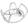 Image de Weber Support de Cuisson pour Poulet en Acier Inoxydable, avec poignées, Support pour boîte/récipient pour liquides pour Un Poulet croustillant, uniformément cuit et juteux - Argent (6482)