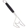 Image de Weber Crochet de Levage pour Insert Gourmet BBQ System/Manipulation sûre des Inserts Chauds, Construction Robuste en Acier Inoxydable   Argent (8844)