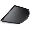 Image de Weber plancha pour barbecue à gaz série Q 300/3000 / Plancha en fonte émaillée avec surface antiadhésive et bords relevés, accessoire barbecue durable, 1,3 x 33 x 45 cm, noir