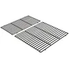 Image de Weber Crafted grilles de Cuisson, compatibles avec la série Genesis 300 (à partir de 2016) / en Deux Parties, en Fonte émaillée   Noir (7853)