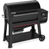 Image de Barbecue pellet WEBER Searwood XL 600, sur chariot, de 80 à 315°, surface de cuisson 91 x 45 cm, thermostat digital
