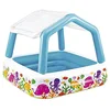 Image de Intex 57470NP - Piscine Gonflable pour Enfant intex avec auvent Amovible - 157 x 157 x 122 cm - 295 l