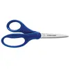 Image de Fiskars Ciseaux d'écolier, À partir de 10 ans, Longueur totale: 18 cm, Pour droitiers, Lames en acier inoxydable/Poignées en plastique, Rose/Vert, 1003858