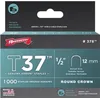 Image de Arrow Pack de 1000 Cavaliers 12 mm pour Agrafeuse cable T37