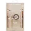Image de Real Techniques New Nudes Daily Swipe Eye Kit, Makeup Brushes For Eyeshadow, Liner, & Brows, Makeup Tape, For Natural Or Smokey Makeup Look, Synthetic Bristles, Cruelty-Free & Vegan, 7 Piece Set