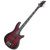 Image de Schecter Hellraiser Extreme-4 Crimson Red Burst Satin