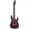 Image de Schecter Hellraiser C-8 FR Black Cherry guitare électrique 8 cordes