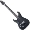 Image de Schecter Damien Platinum-6 FR S Satin Black Gaucher