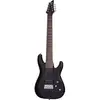 Image de Schecter C-8 Deluxe Satin Black Guitare électrique à 8 cordes