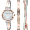 Image de Anne Klein Montre bracelet en cristal pour femmes, AK/2245RTST