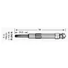 Image de NGK Bougie de préchauffage Diesel 11,0V Ouverture de la clé:10 mm Filetage:M10 x 1,0 Version de bougie de préchauffage:Bougie de préchauffage métallique Compatible avec FIAT Multipla 186, LANCIA