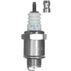 Image de NGK Bougie d'allumage 7677 Raccord-SAE avec vis Électrode centrale en nickel 1-électrode de masse déparasité 10KOhm avec siège à garniture plate Ouverture de la clé: 19 mm Longueur du filetage: 9,5mm