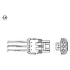 Image de NGK Sonde lambda 92134 Compatible avec RENAULT Clio 1 3/5 portes B/C57, 5/357 Super 5 3/5 portes B40, C40 25 3/5 portes B29 Megane 1 5 portes BA, BA0/1, TOYOTA LAND CRUISER 80 J8