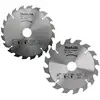 Image de Lot de 2 lames carbure bois MAKITA D-20052 185x30mm, 16/20 dents, pour scies circulaires