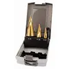 Image de Makita D-41872 spirale Étain Coat Step Drill   Multicolore (3 Pièces)