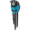Image de Jeu de 9 clés hexagonales à rotule MAKITA B-65894