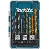 Image de Set de forets métal / maçonnerie / bois MAKITA D-71978 Kit de perçage 9 pièces