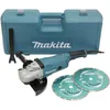 Image de Meuleuse Ø230mm 2200W avec 2 disques diamant dans coffret - MAKITA GA9020RFK3