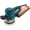 Image de Makita BO6030JX Ponceuse excentrique 150 mm en coffret Makpac avec 30 disques abrasifs 310 W