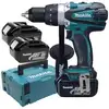 Image de Perceuse visseuse Li-ion MAKITA DDF458RF3J - 91 Nm +3 batteries 3,0Ah 18V en Makpac