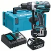 Image de Perceuse à percussion 18V LXT (2x3.0 Ah) en MAKPAC - MAKITA DHP458RFJ