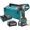 Image de Makita Boulonneuse à chocs 40 V max Li-Ion XGT 4 Ah 1630 Nm MAKITA - TW001GM201