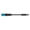 Image de Makita 1912Y5-9 Buse de variateur avec raccord de lance pour nettoyeur haute pression Noir/turquoise