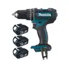 Image de Makita Perceuse visseuse à percussion 18 v li-ion 4 ah ø 13 mm (3 batteries) makita - 3 batteries, chargeur, coffret - dhp482rm3j