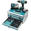 Image de Perceuse à percussion 18V LXT (2x3,0 Ah) avec 96 accessoires - MAKITA DHP453RFX2