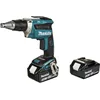Image de VISSEUSE PLAQUE DE PLÂTRE MAKITA SANS FIL 18 V 2 BATTERIES - DFS452RTJ