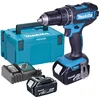 Image de PERCEUSE À PERCUSSION MAKITA SANS FIL 18 V 2 BATTERIES5 AH 13 MM- DHP482RTJ