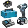 Image de Visseuse à chocs MAKITA DTD154RTJ 18 V Li-ion 175 Nm (2x5Ah)